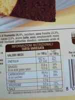 Torta variegata - Ingrédients - fr