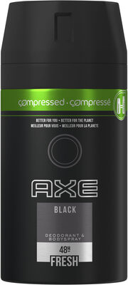 AXE Déodorant Homme Bodyspray Compressé Black 48h Non-Stop Frais - Produit - fr